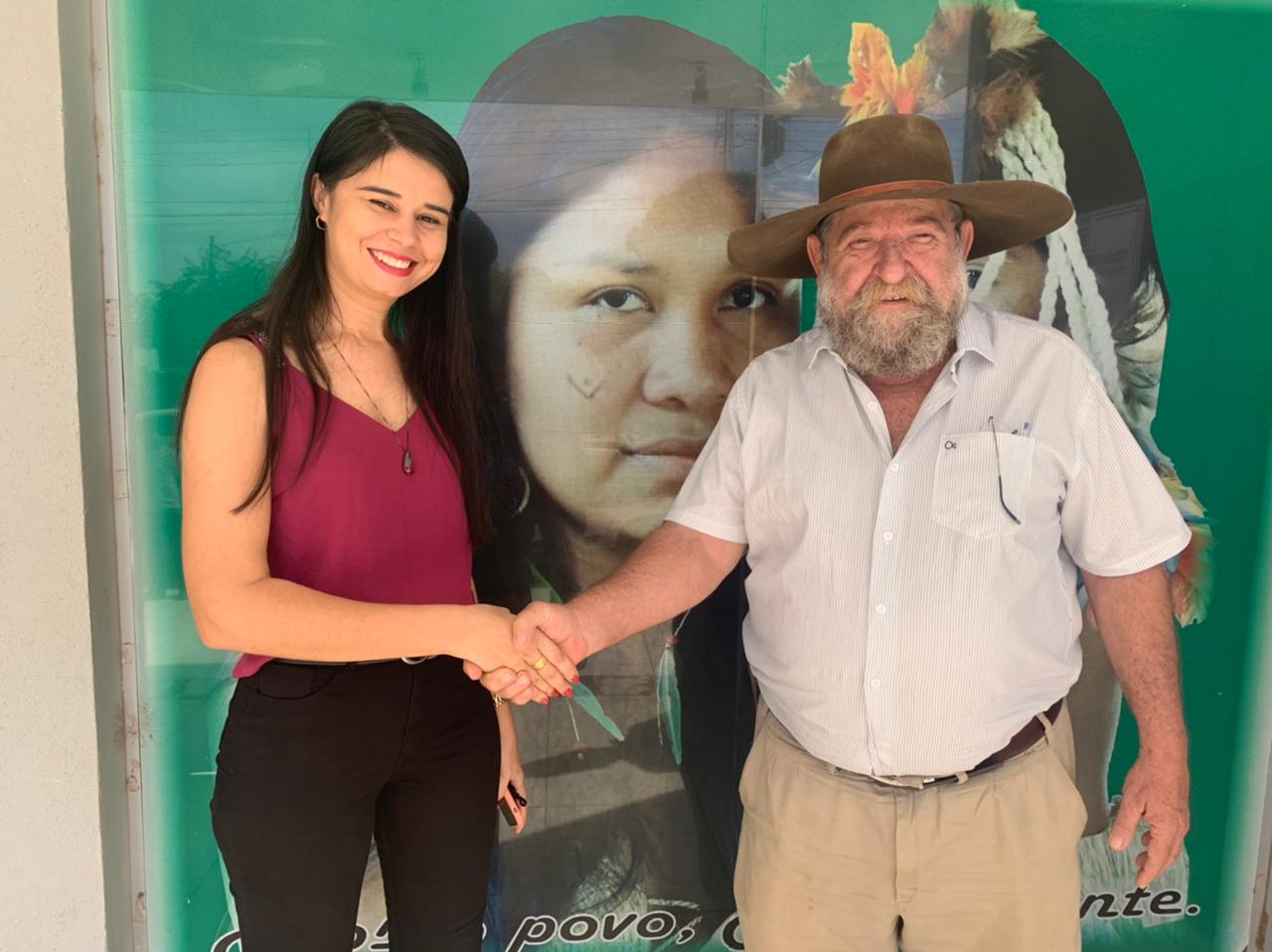 Deputado Federal Nelson Barbudo e Vereadora Isamara Ramos 