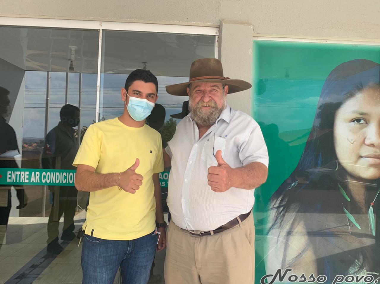 Deputado Federal Nelson Barbudo e Vereador Vinícius do Carmo