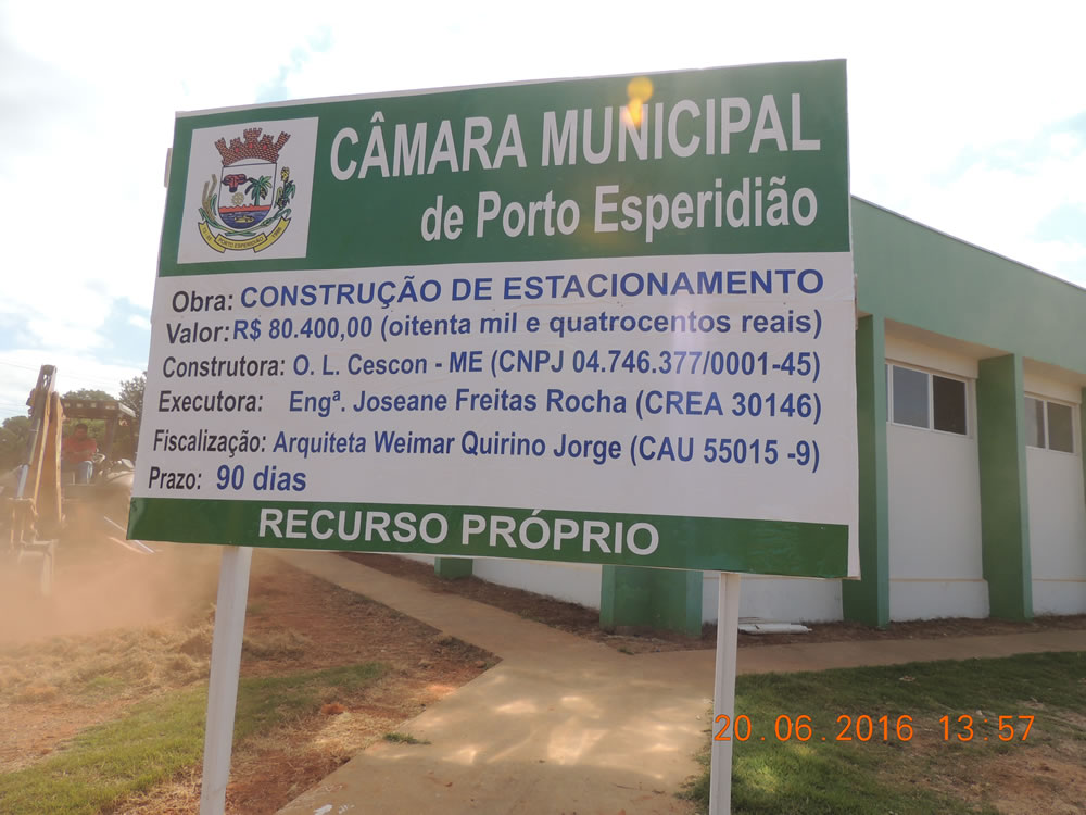 Construção do Plenário José Serafim Borges